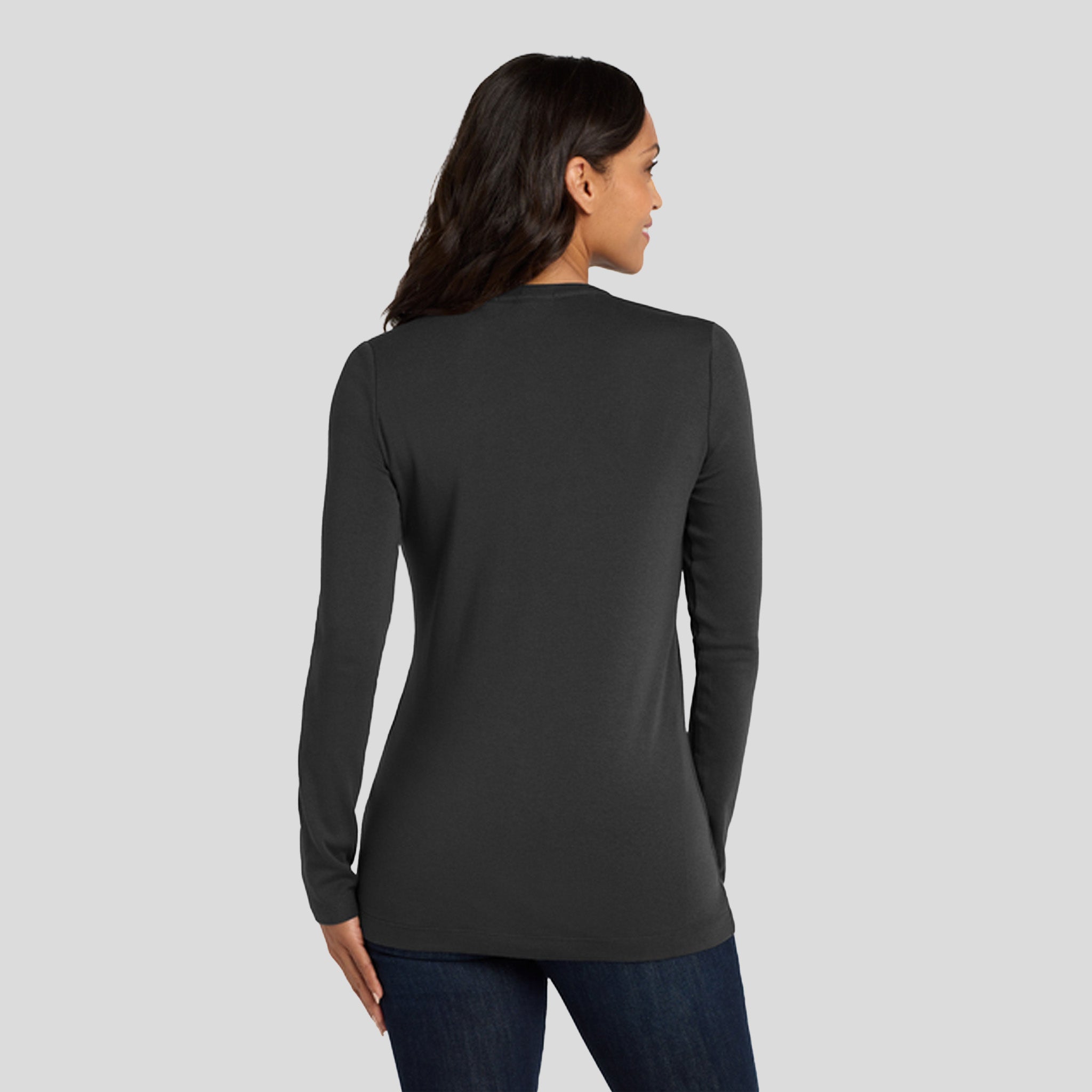 Women's Concept Stretch Button-Front Cardigan | Black