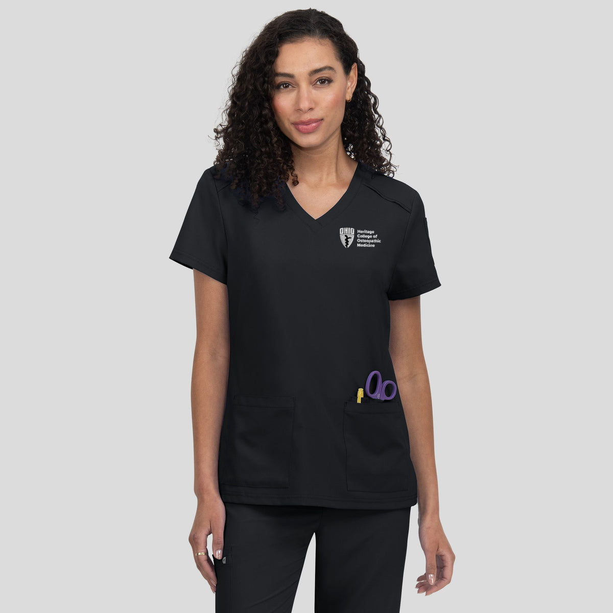 Ohio University Cardi Top | Black